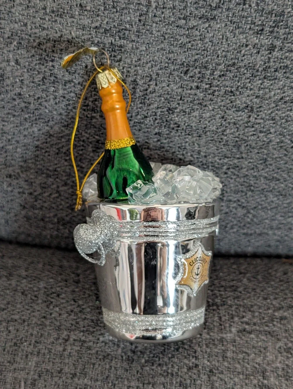 Cody Foster & Co Champagne on Ice Ornament 5